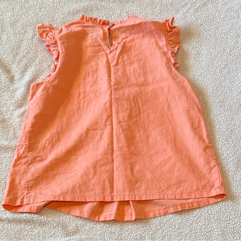 Girls Ruffle Sleeve Top - Picture 3 of 3